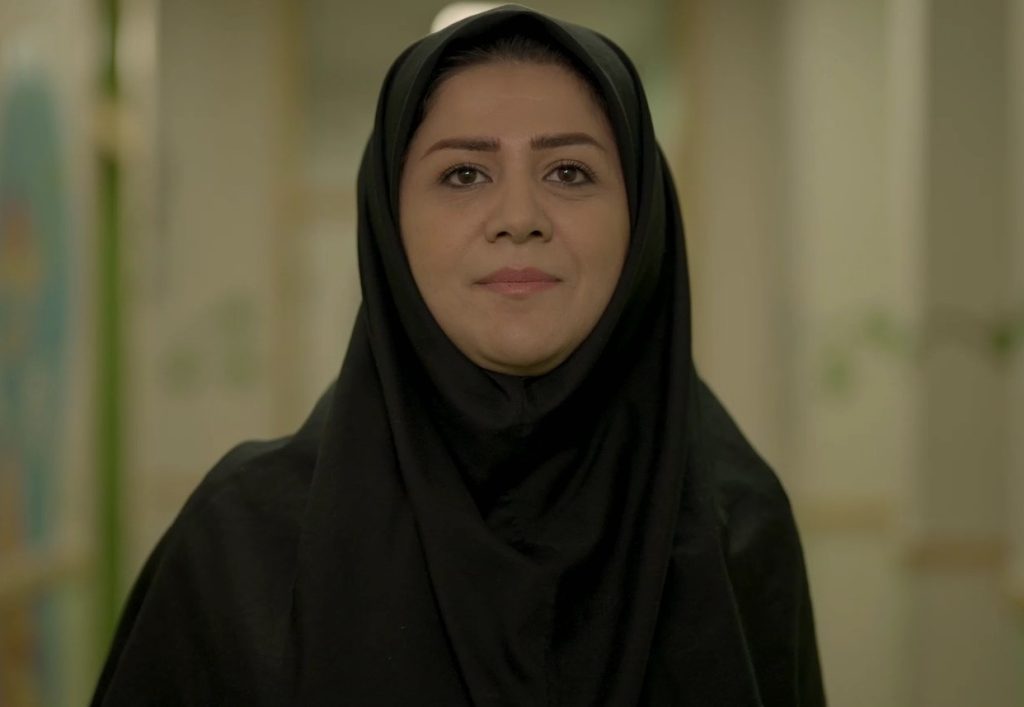 I am Vahideh — a teacher at a school for the hearing-impaired.