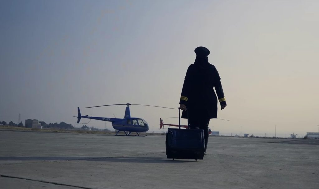I am Shiva — the first female helicopter pilot in Iran.