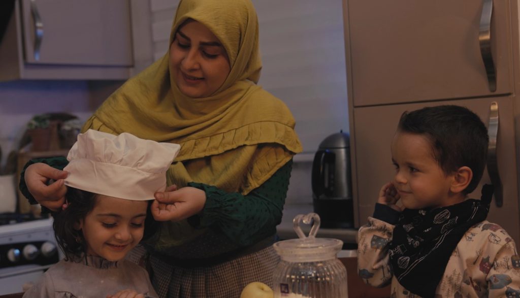 I am Fatemeh — a mother and a housewife psychologist.